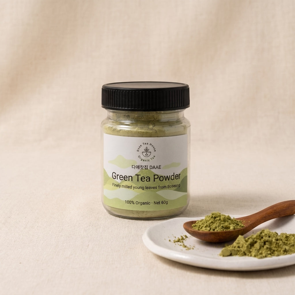 DAAE Hadong matcha green tea powder pouch