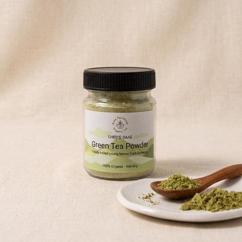 DAAE Hadong matcha green tea powder pouch