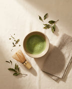 DAAE Matcha — ritual flatlay