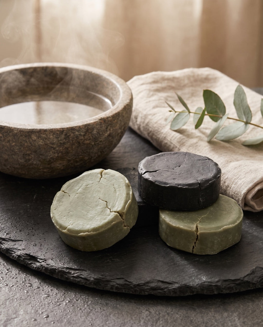 Herbal soap — spa ritual